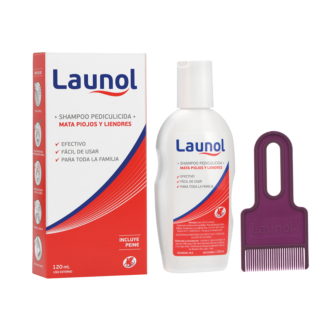 Launol Loción Uso Tópico contra la Sarna y Pediculosis, Productos