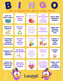 Bingo de propósitos